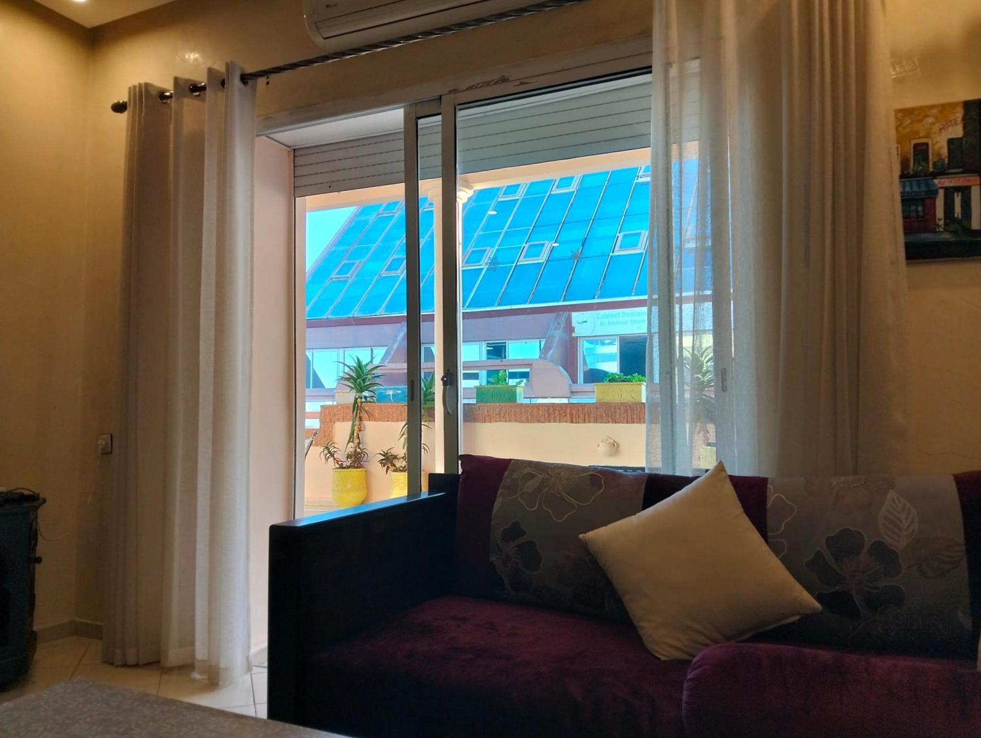 Appart Najia Au Centre Kenitra Avec Grande Terrasse Ngoại thất bức ảnh
