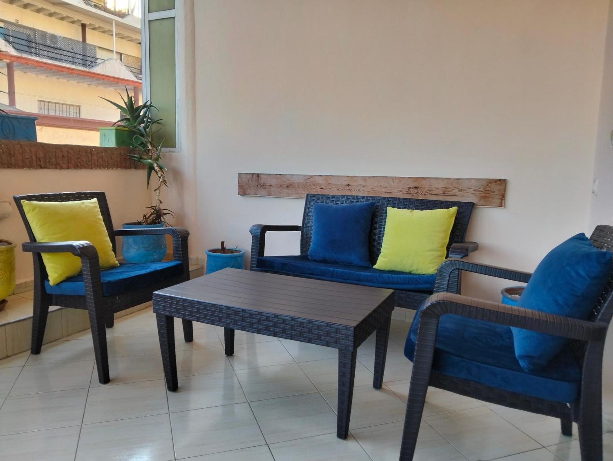 Appart Najia Au Centre Kenitra Avec Grande Terrasse Ngoại thất bức ảnh