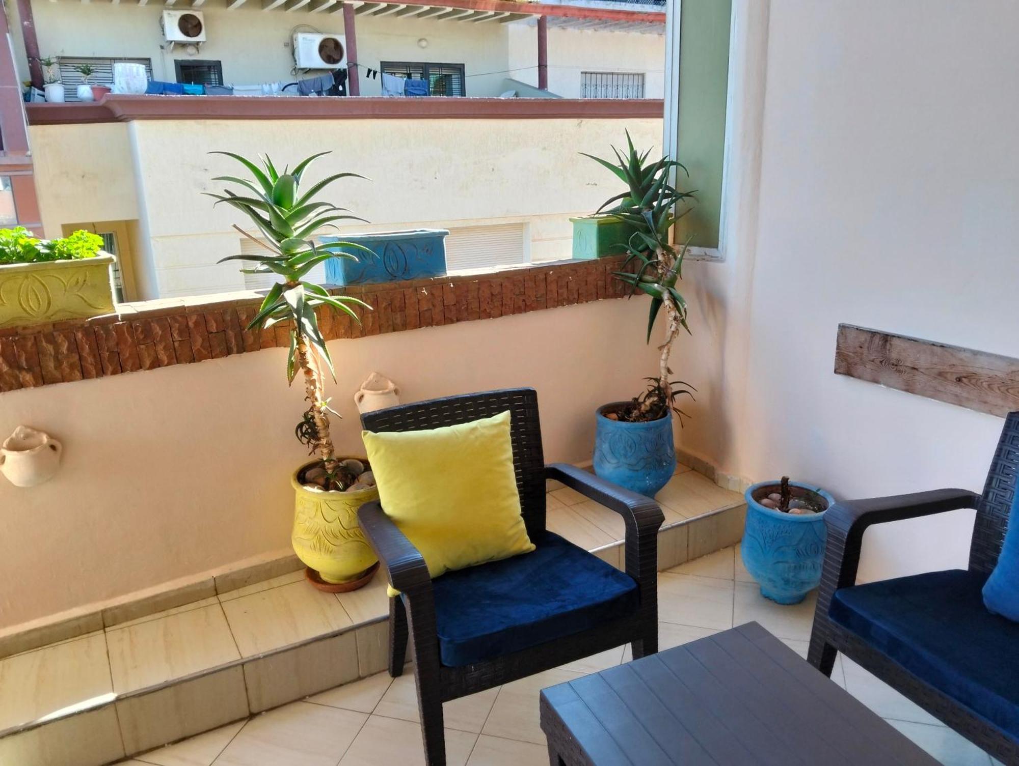 Appart Najia Au Centre Kenitra Avec Grande Terrasse Ngoại thất bức ảnh
