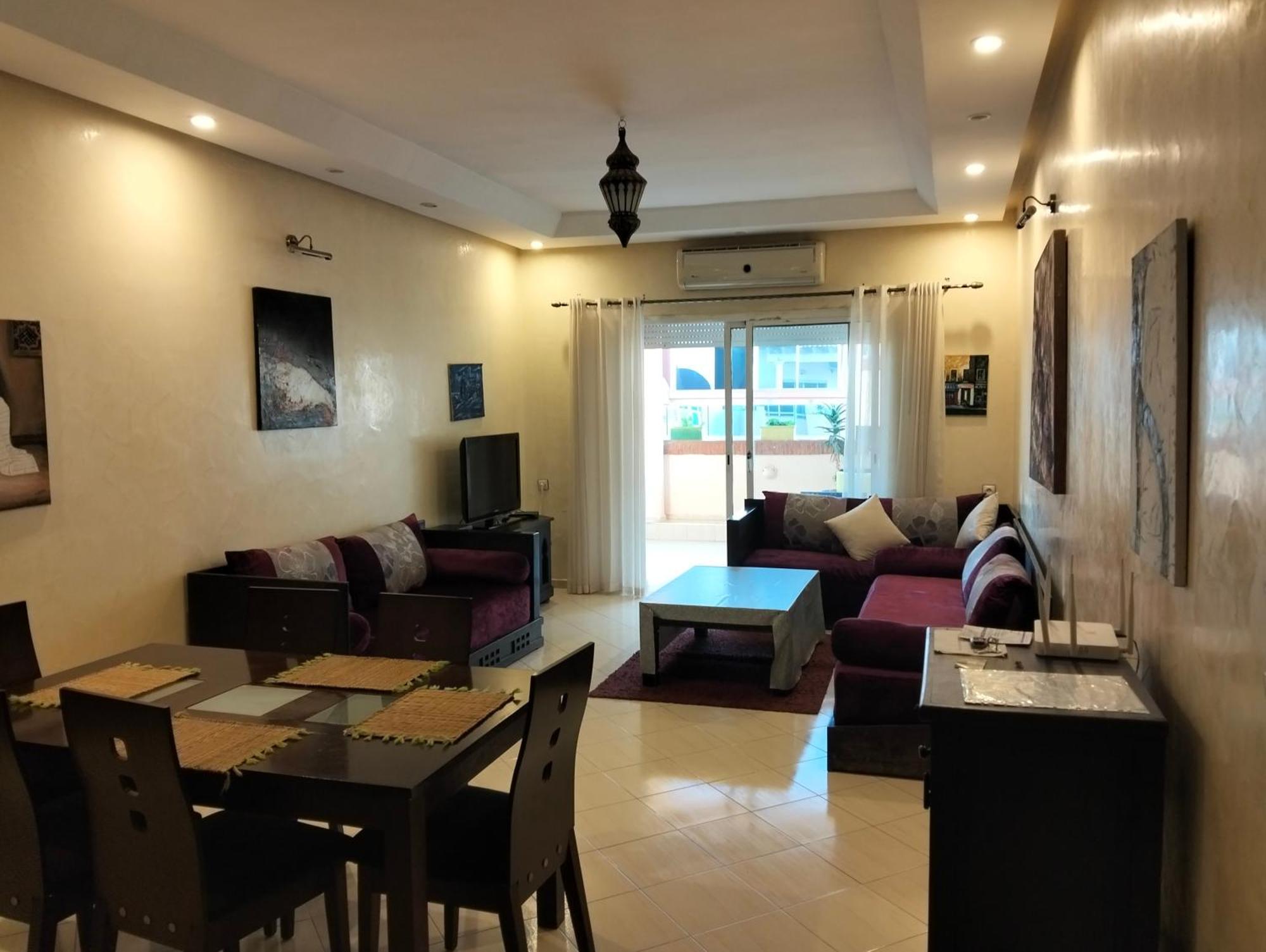 Appart Najia Au Centre Kenitra Avec Grande Terrasse Ngoại thất bức ảnh